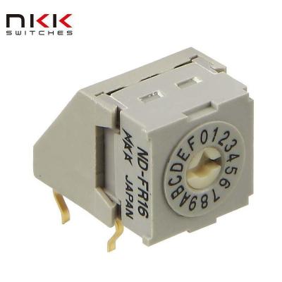 China ND-FR16 Rotary Coded Switch NDFR16H ND-FR16H DIP Coded Switch ND-FR16H for sale