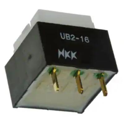 China NKK Switches UB2-16 Illuminated Alternate Push Button Switches UB2-16H Push Button UB216SKG03N for sale