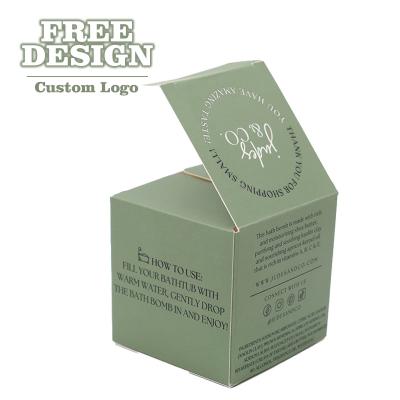 China Simple And Elegant Recyclable Custom Packaging UV Stain Jar Cardboard Box for sale