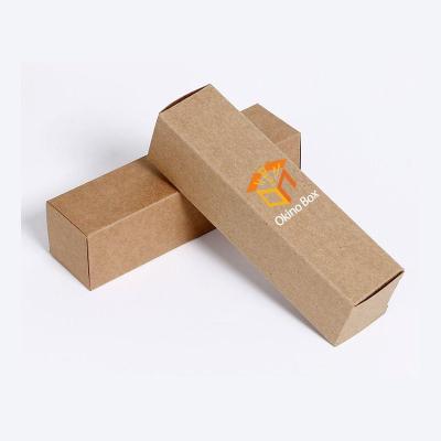 China Recyclable Custom Design Logo Printing Eco Friendly Skin Care Cardboard Kraft Paper Boxes for sale