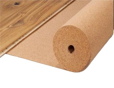 China Modern Professional Supplier Cork Underlayment Waterproof Cork Flooring Was Base Cork Roll Flooring Accessory for sale