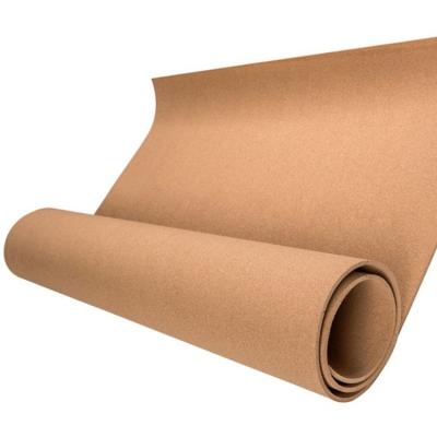 China Contemporary Cork Impact Sound Insulation Roll Cork / Sound Impact Cork Sheet - Thickness 2-10 mm for sale