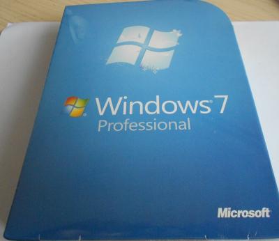 China Windows 7 Pro Retail Box windows 7 professional 64 bit service pack 1 Full Version for sale