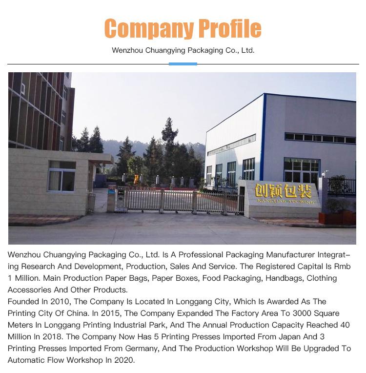 Verified China supplier - Wenzhou Chuangying Packaging Co., Ltd.