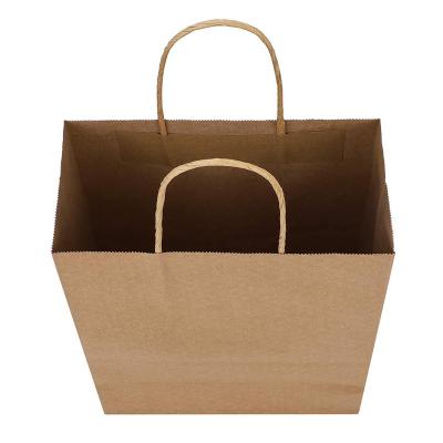 China Recycled Materials Wholesale Cheap Brown Kraft Paper Bag High Quality Custom Design Paper Bag For Gifts Sales for sale