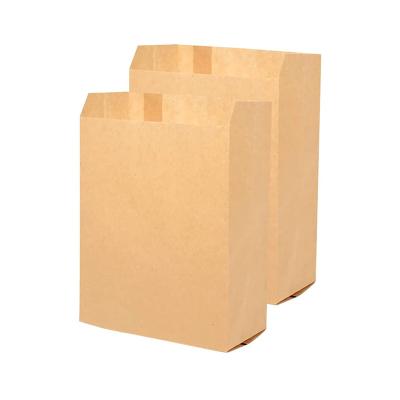 China Recycled Materials Kraft Paper Recyclable Bag With Its Own Logo Food Customized Shopping Small Paper Bags For Food for sale