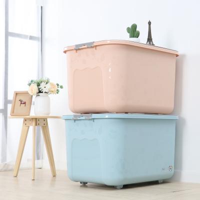 China Modern Popular Plastic Storage Box Bin Storage Bin Organizer for sale