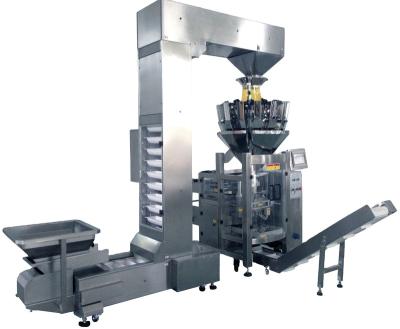 China Automatic Machinery Repair Shops Bean Packaging Machine Production Line Conveyor Weigh Packing Machine for sale