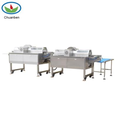 China Fast Automatic Food Supply Toast Bread Peeling Machine for sale