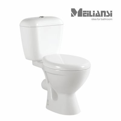 China Modern China Style Bathroom Sanitary Ware Manufacturers White Ceramic Material Water Method Type Floor Piece Piece Style Toilet Bowl en venta