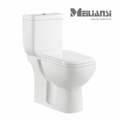 China Modern Bathroom Inodoro Extended Strap Water Saving Ceramic Closet Commode Two Piece Toilet for sale