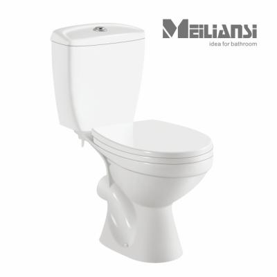 China Modern Modern S Trap Bowl Wc Ceramic Siphon Two Piece Type Toilet for sale