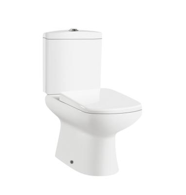 중국 Contemporary High Quality European Standard Ceramic Style Pearl White Color WC Bathroom Two Piece Toilet 판매용