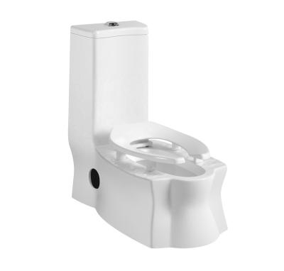 China Ceramic Sanitary Siphon Water-saving Toilet Bowl Double-Flow Factory Direct Sales Items Toilet Flush One Piece Toilet for sale