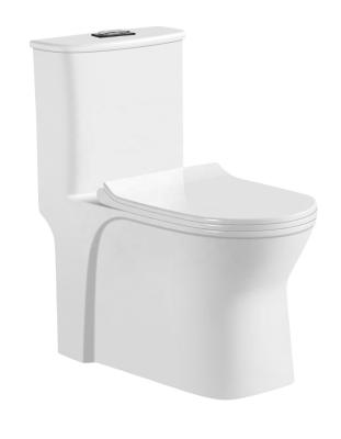 China Modern Classic Design One Piece Inodoros Ceramic Sanitary Ware Attach Commode Ceramic Toilet Bowl en venta