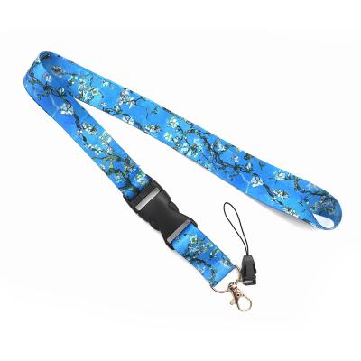 China Durable Sublimation Lanyard With ID Card Holder Badges No Minimum Order Gift Items for sale