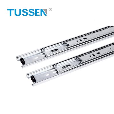 China Modern 45mm Full Extension Channel Rail Cabinet Steel Telescopic Drawer Slide for sale