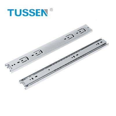 China Jieyang Tussen Modern Hardware Russia Selling 35mm Ball Bearing Drawer 3 Fold Slide for sale