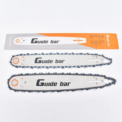 China 2-Stroke Chainsaw Bar Chain Saw Spare Parts alloy guide bar for sale