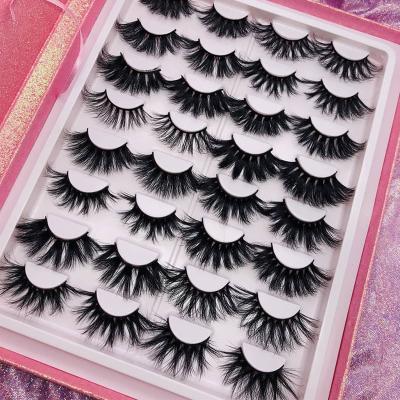 China Custom Natural 25mm 3d Mink Eyelashes Fake Mink Lashes Individual Wholesale Natural Private Label Synthetic Bulk Seller for sale