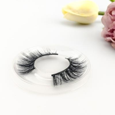 China 2021 New Arrival Natural 3d Faux Mink Strip Lashes Premium Faux Mink Lashes With Private Taper Lashes High Quality Wholesale Seller for sale