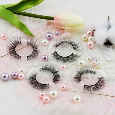 China 3D Eyelash False Mink Lashes Natural Soft Silk Custom Your Own Brand False Eyelashes Mink Lashes Kit Private Label Eye Lashes for sale