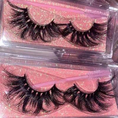 China Fashion natural soft private label false eyelashes natural wholesale eye lashes 25 mm 3d mink eyelash seller for sale