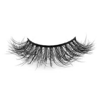 China Wholesale 3D Natural Faux Silk Double Mink Eyelashes 25mm Eco Friendly False Mink Eyelashes for sale