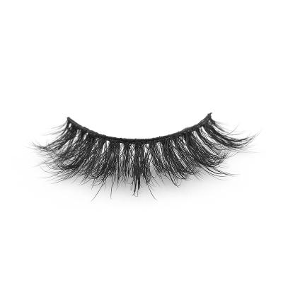 China Mink Eyelashes Strip Vendors Natural Hand Made Mink False Lashes 25mm False Eyelash Handwork for sale