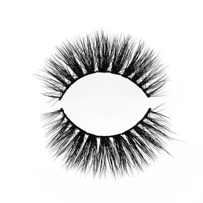 China Wholesale Natural Soft Real Mink Eyelashes Vendor Dramatic Full Eyelash Strips Eyelash Custom Logo for sale