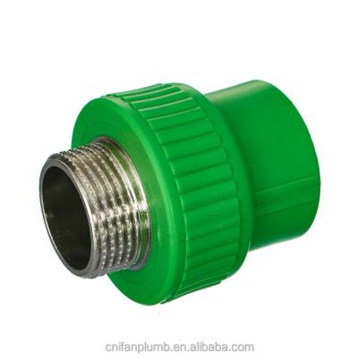 China Ifan Easily Assembled Ensure Full Normal Variety PPR Fittings PPR Plug Adapters PPR Plastic Pipe Fitting for sale