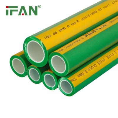 China High End PPR IFAN PPR Water Purification Pipe 20mm--110mm Cold And Hot Water Ppr Pipe for sale