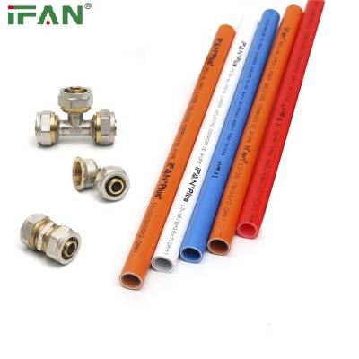 China Cold Water Pex Pressure Resistance IFAN Wholesale Process High Strength Overlap One Pex Pipe Red Blue Al Pex Pipe for sale