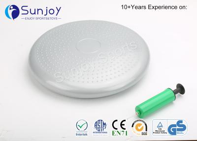 China Sunjoy 33 cm PVC Inflatable Wiggle Seat Yoga Massage Stability Balance Pad Disc Wobble Cushion made in china producer for sale