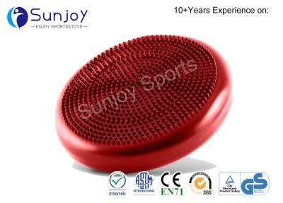 China balance seat cushion customize Logo Plastic Wobble Cushion fitness balance disc for sports producer from China for sale