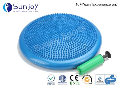 China SunjoyYoga Balance Cushion Exercise Disc 33cm Yoga Balance Board Disc Gym Stability Air Cushion with Pump China supplier for sale