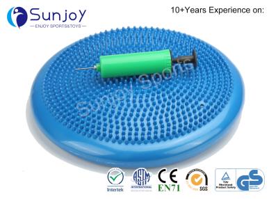 China Balance Cushion customize Logo Plastic Wobble Cushion Balance Disc for sports manufacturer from China for sale