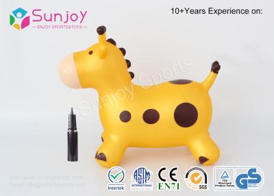 China Sunjoy Inflatable Jumping Giraffe Bouncy Giraffe Hopper Ride on Rubber Bouncing Animal Toys for Kids China manufacturer for sale