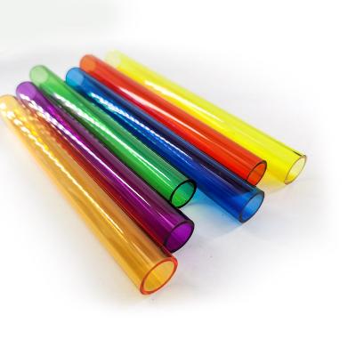 China Transparent acrylic tube various color PMMA acrylic tube diameter from 5mm OD to 1500mm factory directly sell acrylic pipe for sale