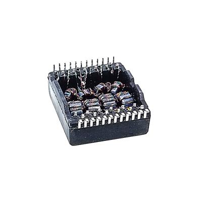 China Network Transformer Factory Manufacture Various Integrated 4 Core 24 Pin China Smd Network Lan Transformer Module for sale