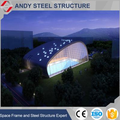 China Construction Design Long Span Light Structural Steel Prefab Pool Roof Covering for sale