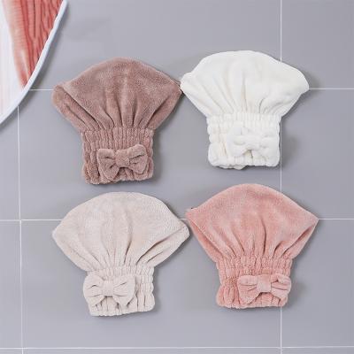 China Factory Direct Selling QUICK DRY Bath Hair Dryer Cap Hair Dryer Hat Bath Hair Drying Towel for sale