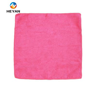 China Sustainable Cleaning Microfiber Car Cleaning Towel Cloths for sale