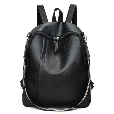 China Bestselling PU Backpack Fashion Stylish Lady Waterproof Leather Backpack Portable Backpack for sale