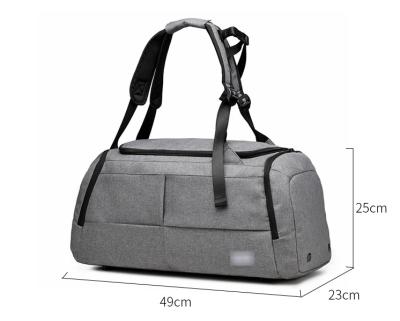 China High Quality Large Capacity Travel Bag Customized LOGO Fitness Bag For Men Travel Handbag And Backpack for sale