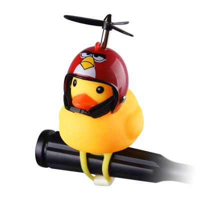 China Bicycle Bell from Toy Bicycle Warning Lamp Cartoon Duck Yellow Little Duck Shape from Bath for sale