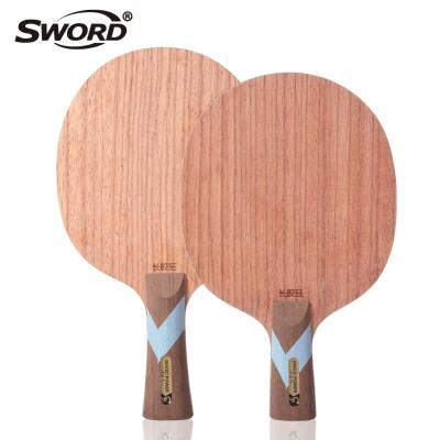 China New Sword Ping Pong Rackets Crazy Genuine Professional Table Tennis Floor Single Long Straight Shot Glue Beat Horizontal 160*152mm for sale