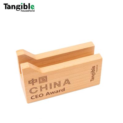 China High End Sustainable Bamboo Luxury Conference Room Decoration Bamboo Environmental Protection Beech Stain Seat Wooden Seat Sign for sale