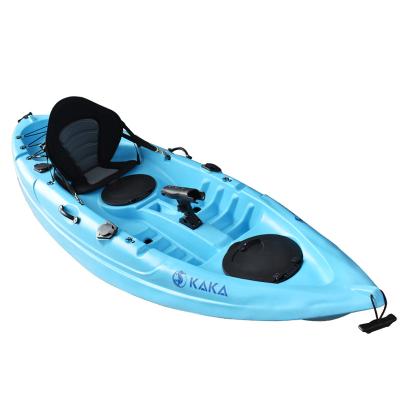 China Sit On Top Durable Good Quality One Seat Rotomolding Luxury 1 Person Fishing Ocean Kayak for sale