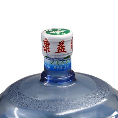 China Private Label Waterproof Beverage Plastic Seal For Bottle Shrink Wrap Seal For 5 Gallon Water Cap for sale